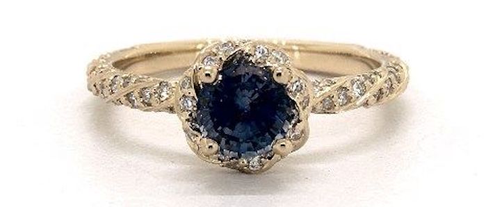 STYLECASTER | Sapphire Engagement Rings So Pretty You'll Forget Diamonds Exist