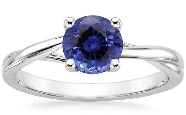 STYLECASTER | Sapphire Engagement Rings So Pretty You'll Forget Diamonds Exist