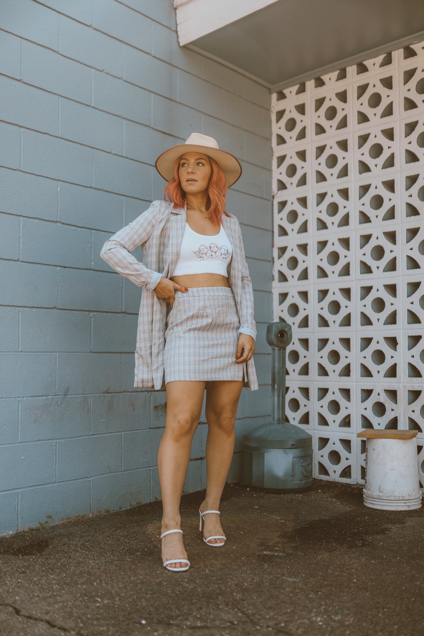 STYLECASTER | How to Survive Wearing a Suit in the Summer Heat—like the Total Boss Lady You Are