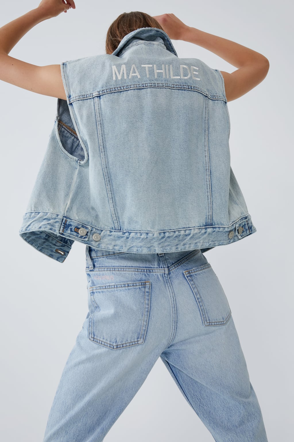 Zara's New Edited Line Let's You Customize Your Jeans With Personalized Embroidery | STYLECASTER