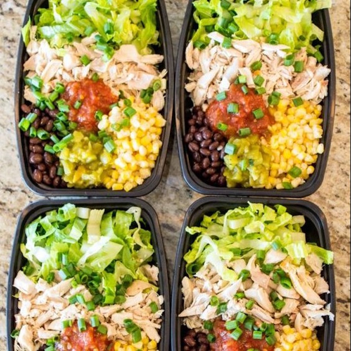 STYLECASTER | 17 No-Cook Dinners For Busy Weeknights | No-Cook Burrito Bowls