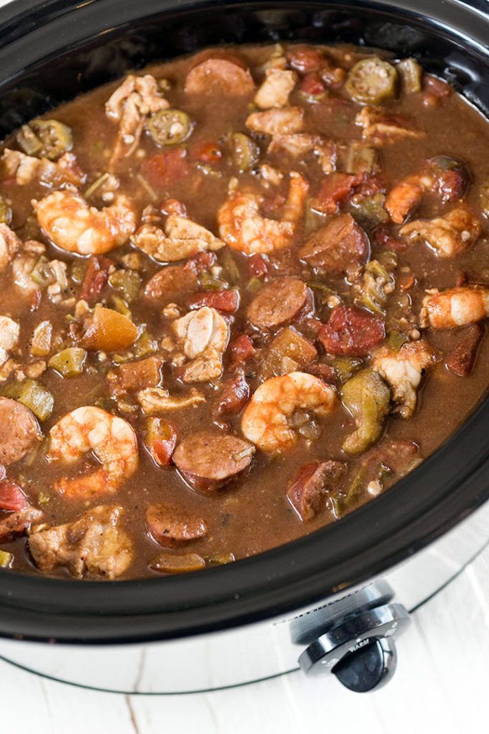 STYLECASTER | 16 Classic Southern Dishes You Can Make In A Slow-Cooker | Cajun Gumbo