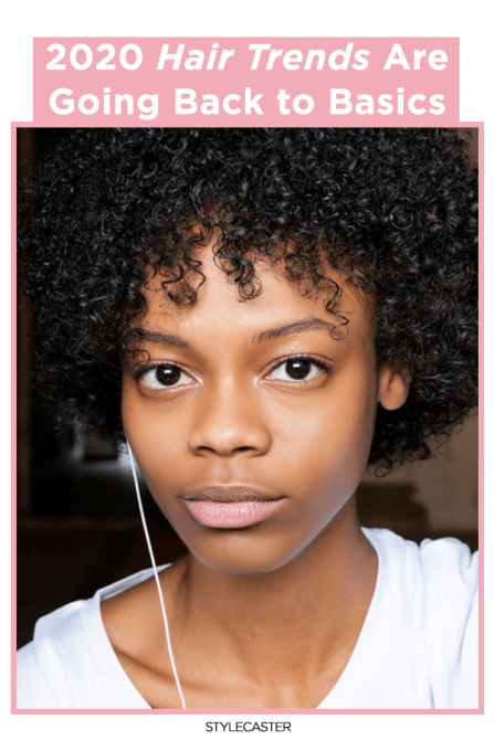STYLECASTER | hair trends | hairstyles | bangs | 2020 hair trends | haircuts | haircut trends | natural hair | curly hair