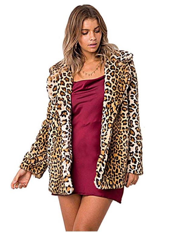 Rvxigzvi Womens Faux Fur Coat