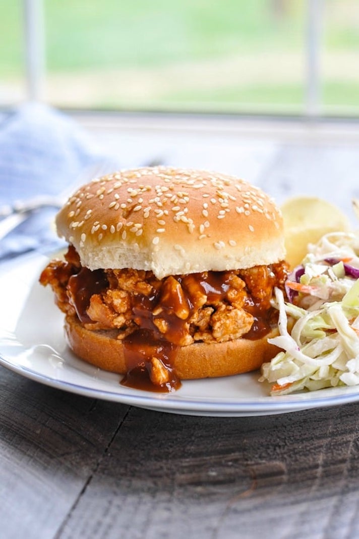 STYLECASTER | 17 Slow-Cooker Turkey Recipes That Feed A Crowd | Turkey Sloppy Joes
