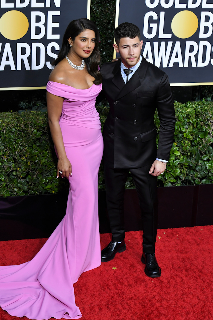 Nick Jonas and Priyanka Chopra Golden Globes