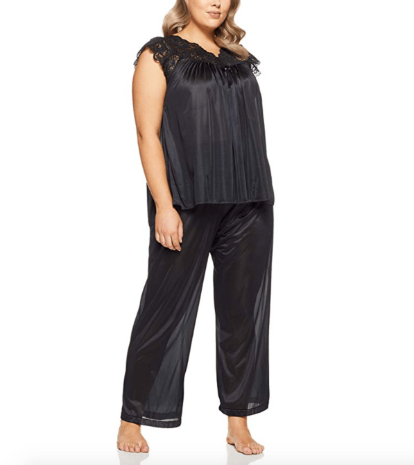 wear pajama trend black set