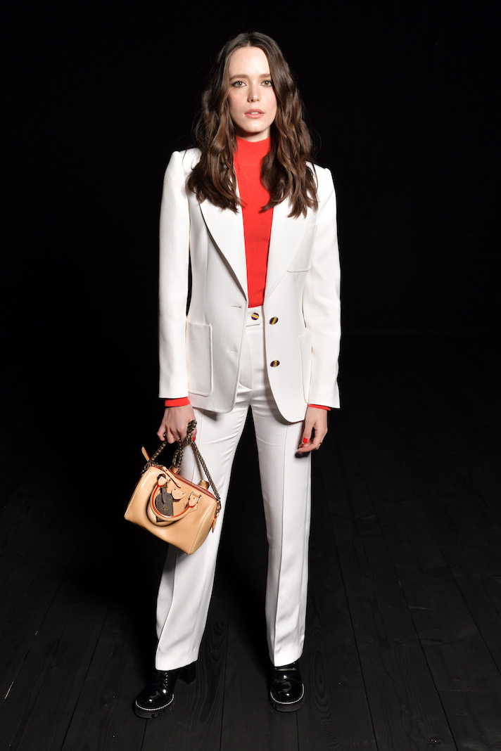 Louis Vuitton Front Row Paris Fashion Week 2020