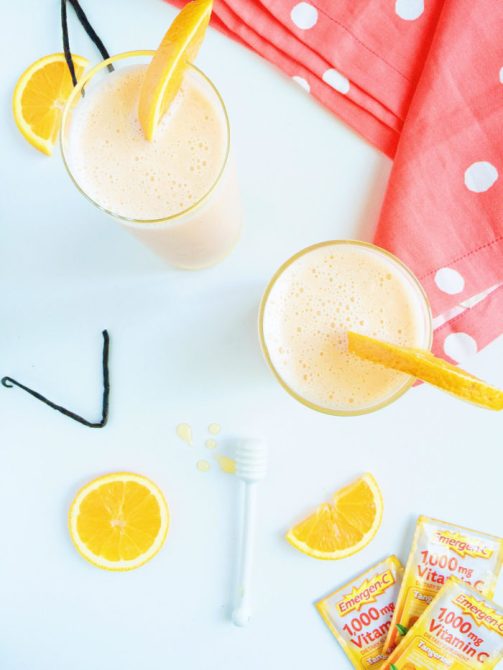 tangerine creamsicle smoothie