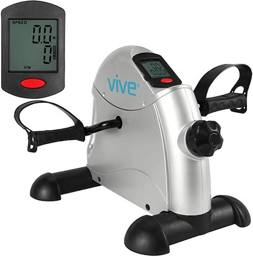 STYLECASTER | Home Gym Equipment | Under-Desk Bike Pedal