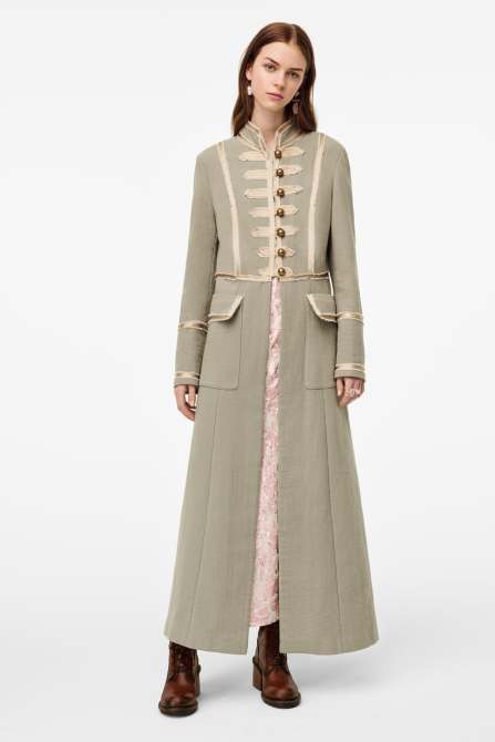 STYLECASTER | Zara Spring Summer 2020 | officer coat