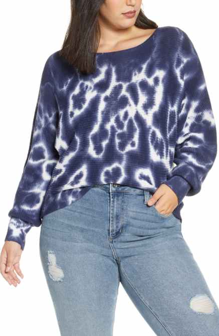 STYLECASTER | Nordstrom Sale Tops 2020 | tie dye sweater