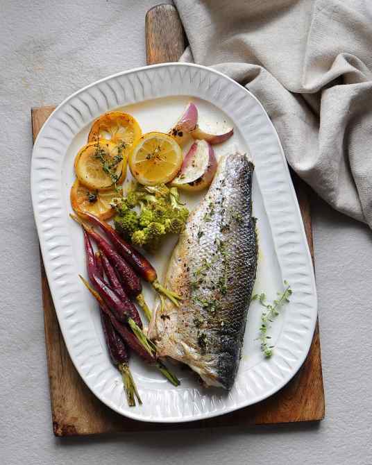 STYLECASTER | Zara Home Recipes | sea bass