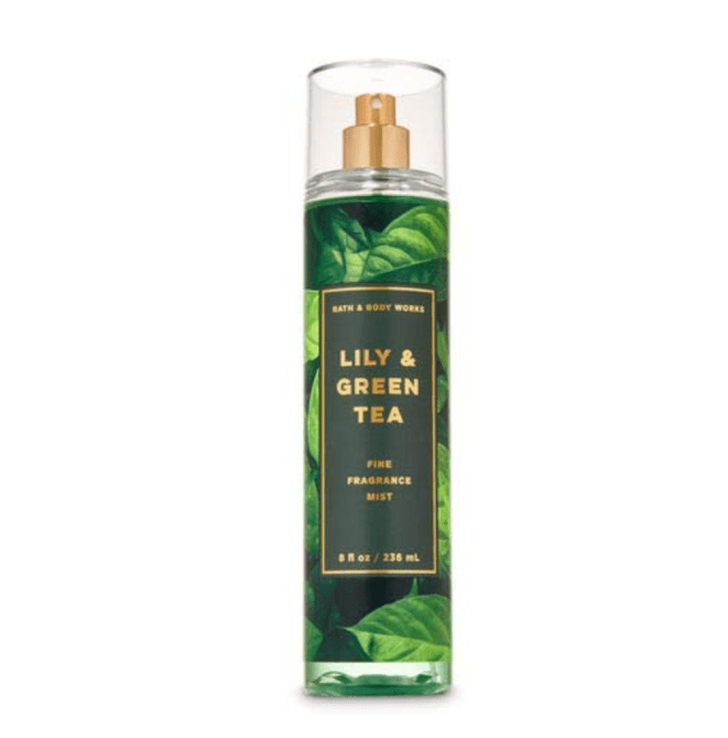 Bath and Body Works LILY & GREEN TEA Fine Fragrance Mist
