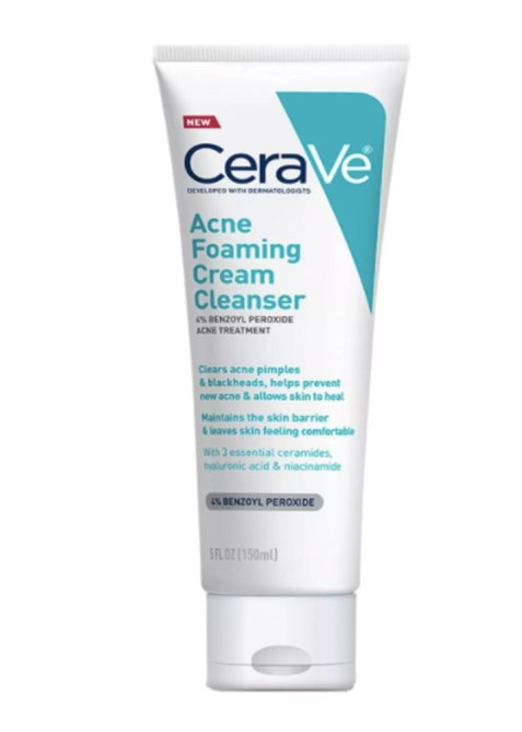 CeraVe Acne Foaming Cream Cleanser