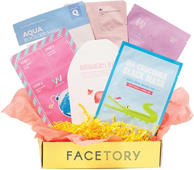 STYLECASTER | Best Subscription Boxes | facetory mask box