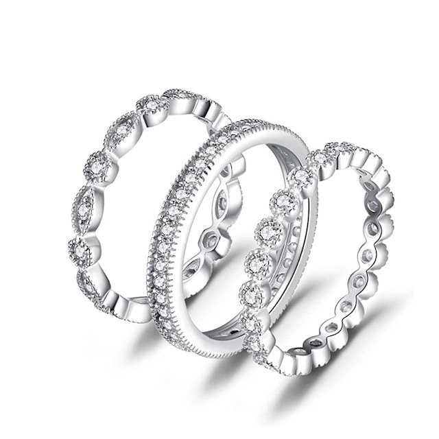 JewelryPalace Anniversary Bands