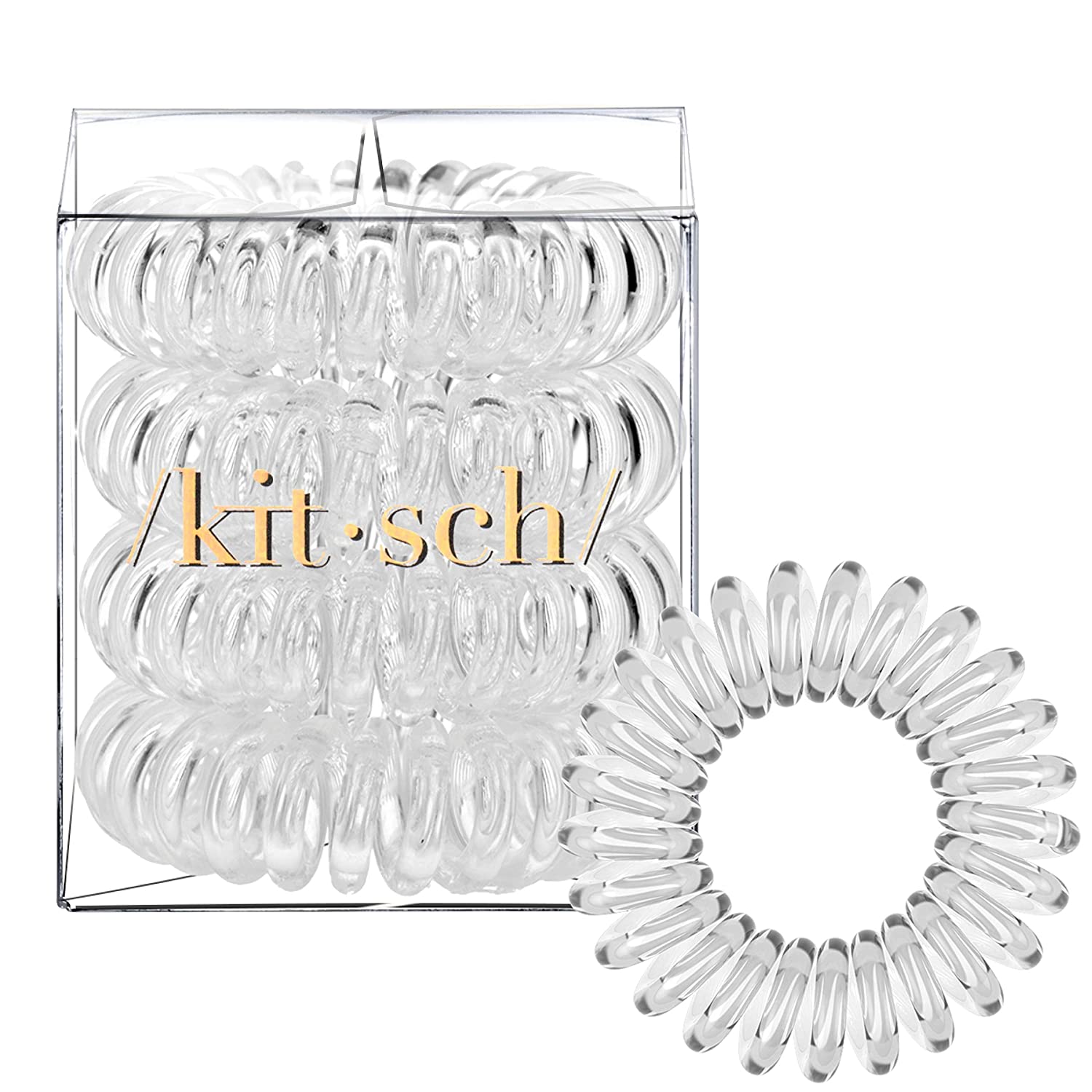 Kitsch spiral hair ties