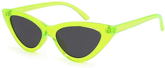 STYLECASTER | Summer 2020 Fashion Trends | livho neon green sunglasses