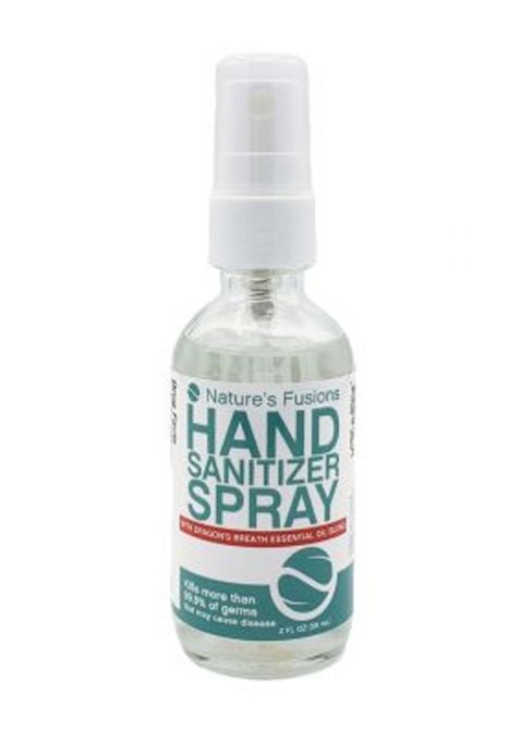 natures fusion hand sanitizer spray