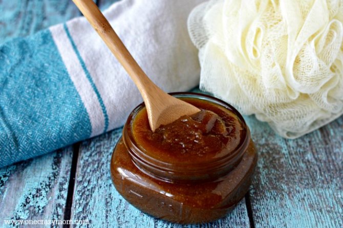 One Crazy Mom Brown Sugar Body Scrub
