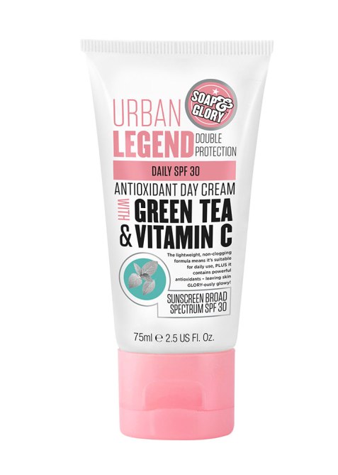 Soap & Glory Urban Legend Green Tea & Vitamin C Antioxidant Day Cream SPF 30