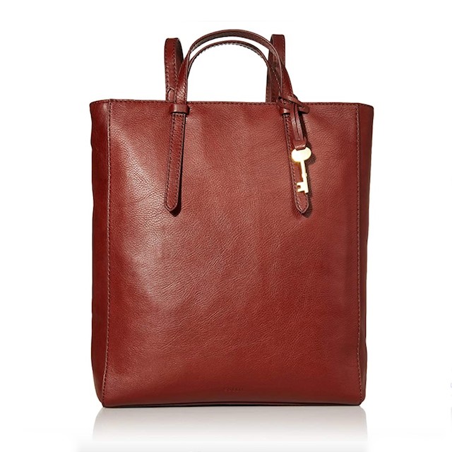 Fossil Women's Camilla Leather Convertible Backpack