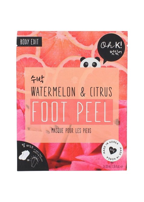 Oh K! Watermelon & Citrus Foot Peel
