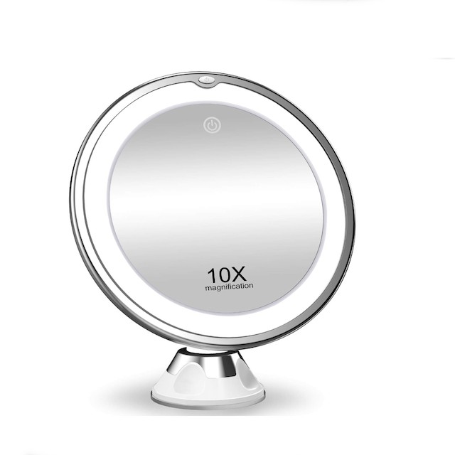 KOOLORBS 10X Magnifying Makeup Mirror