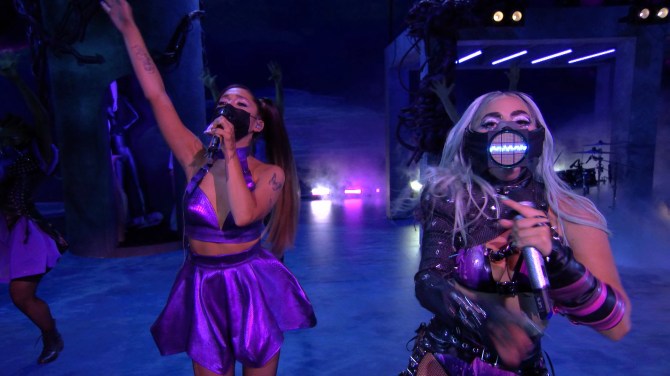 Ariana Grande, Lady Gaga VMAs 2020 Performance