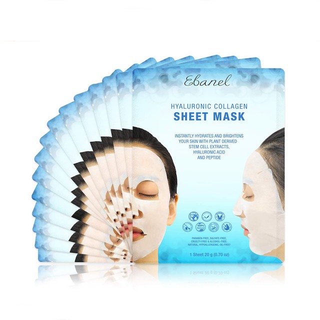 Ebanel 15 Pack Collagen Face Mask