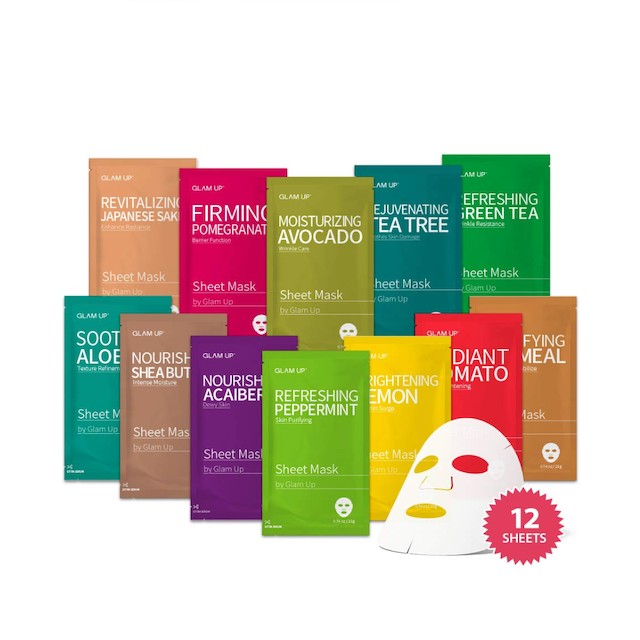 Sheet mask by Glam Up