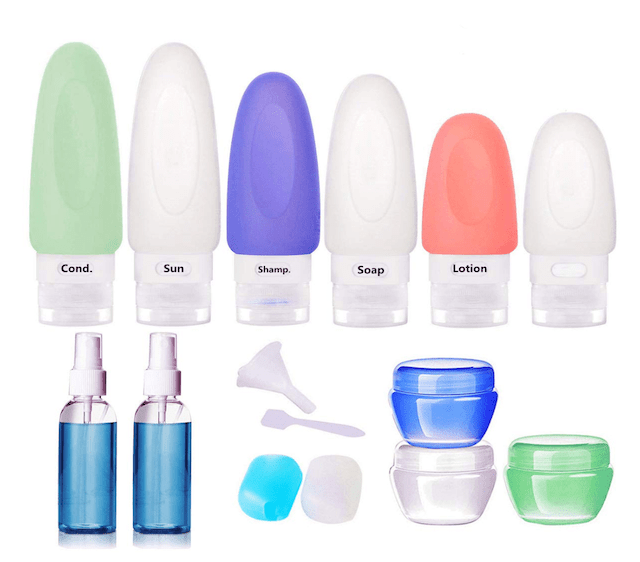 KIKOMO Travel Bottles Set