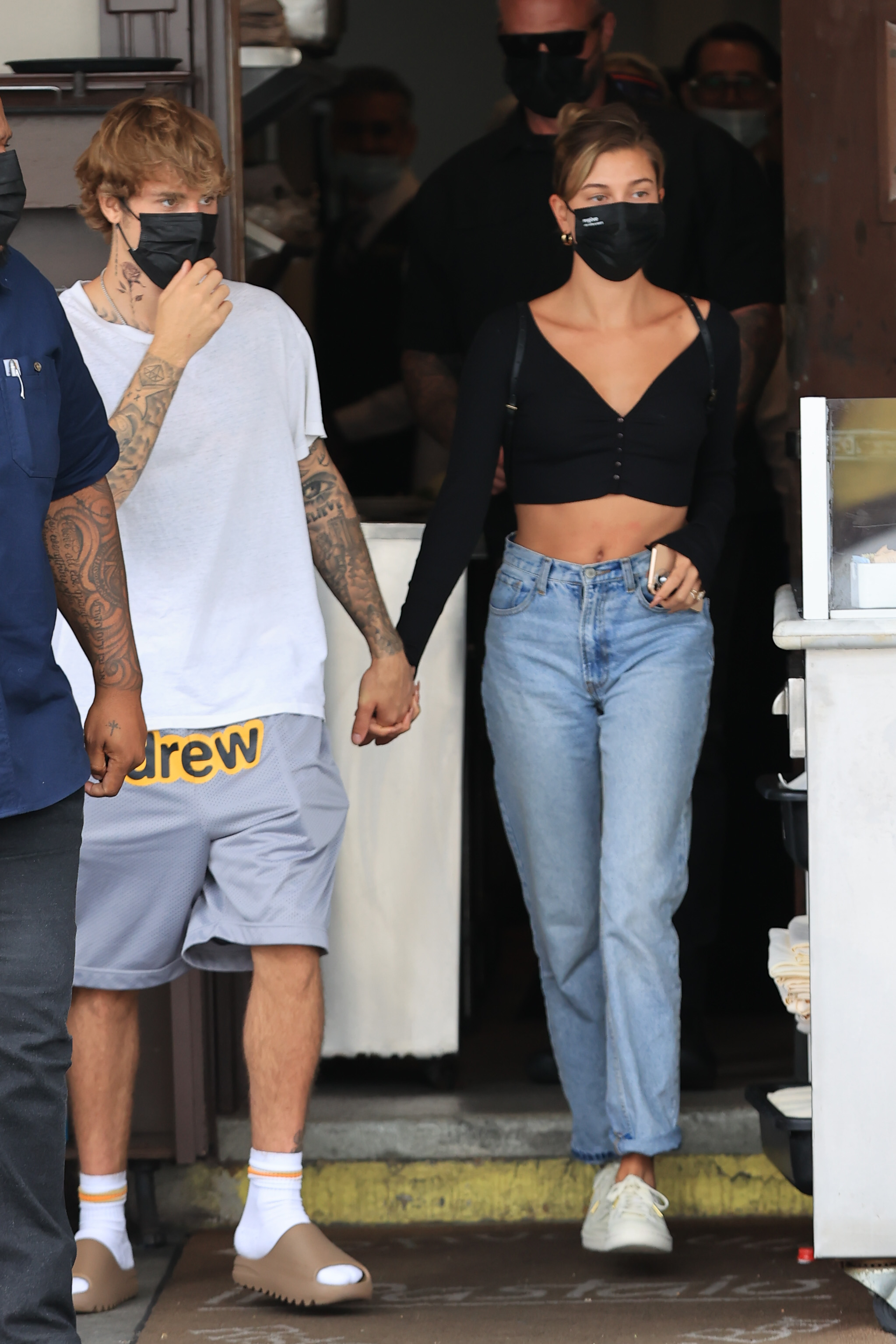 STYLECASTER | Hailey Bieber jeans
