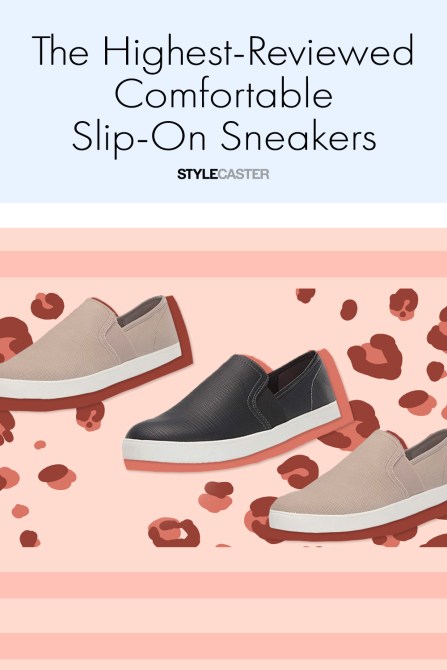 STYLECASTER | best slip on sneakers | comfortable slip on sneakers | most comfortable sneakers | best sneakers | best sneakers for walking | best slip on sneakers for walking