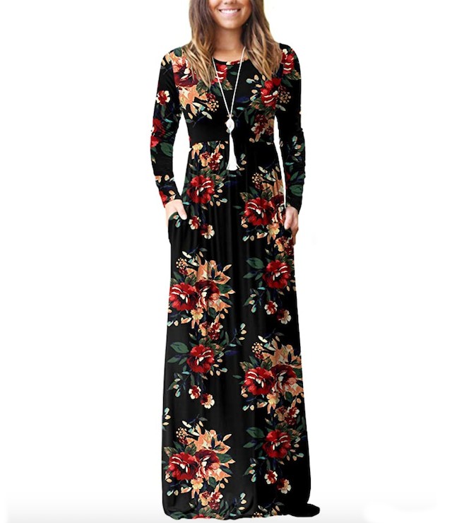 Stylecaster | Fall Maxi Dress