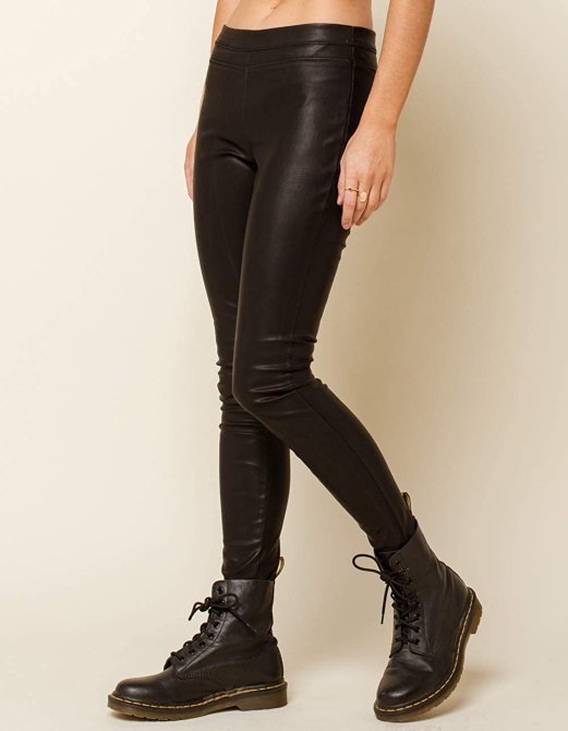 STYLECASTER | best faux leather leggings 