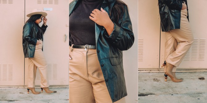 STYLECASTER | How To Style Leather Pants