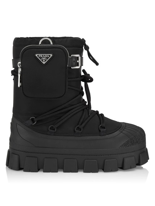 Prada Pocket Weather Booties Saks Fifth Avenue