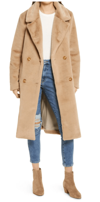STYLECASTER | Katie Holmes Camel Coat