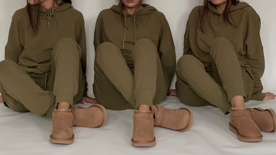 STYLECASTER | Kaia Gerber UGG boots