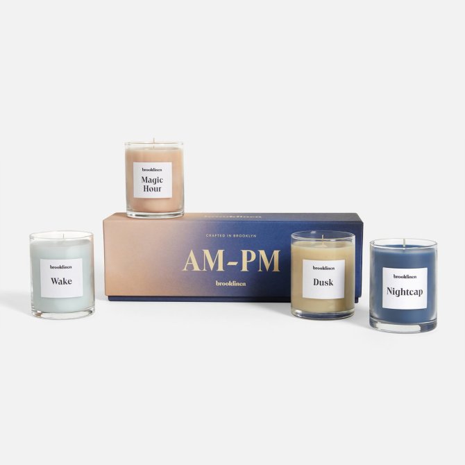 brooklinen candle set