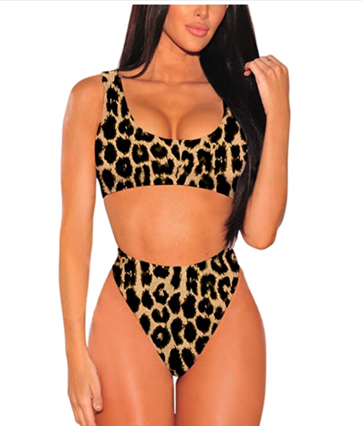 STYLECASTER | High waisted swimsuits