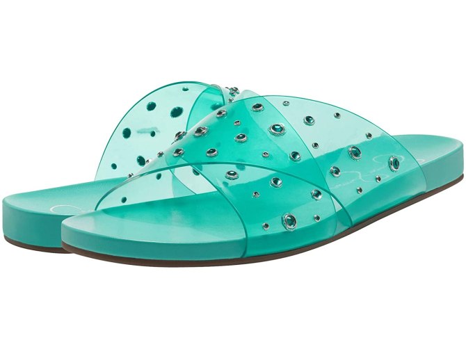 STYLECASTER | Jelly Sandal Trend