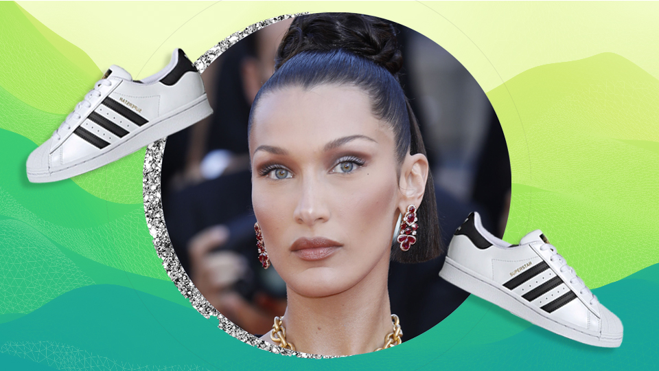 STYLECASTER | Bella Hadid Sneakers
