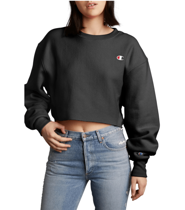 Champion Crop Reverse Weave Sweatshirt