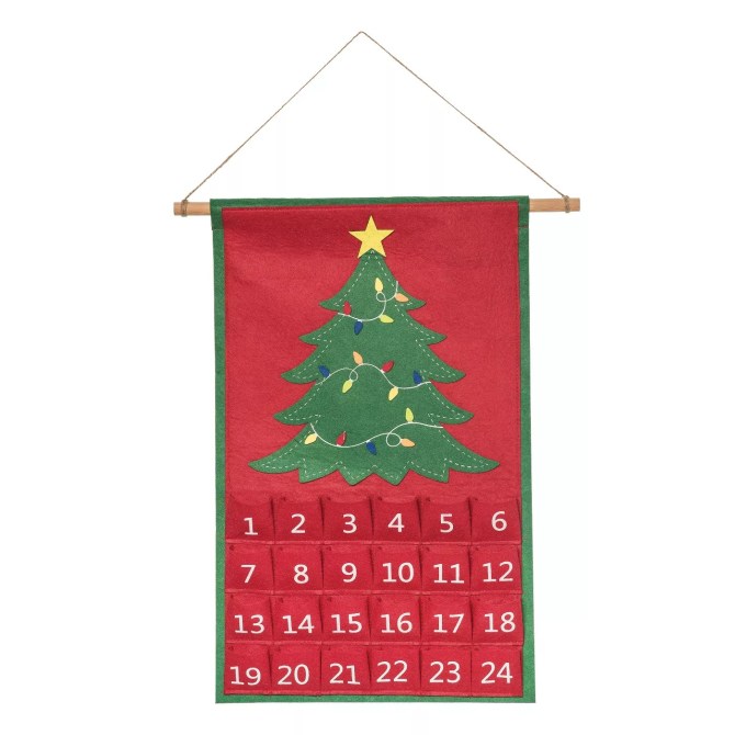 Target C&F Home Christmas Tree Felt Advent Calendar