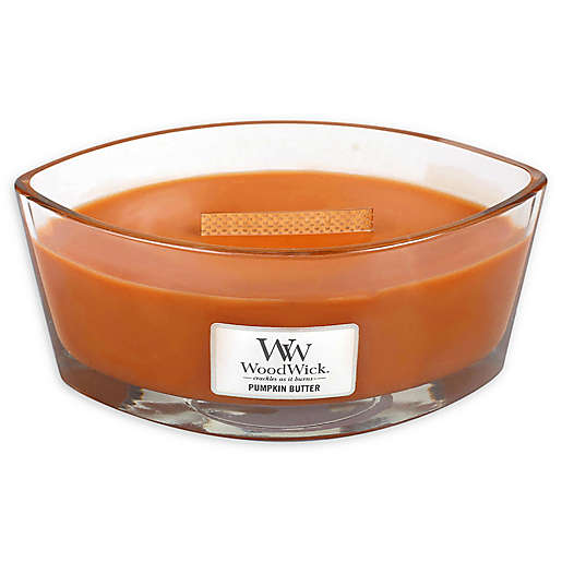 WoodWick Pumpkin Butter Glass Votive Candle