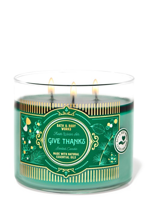 Bath & Body Works. give thanks