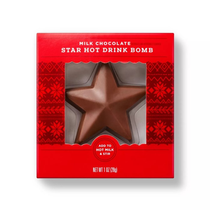 Wondershop Milk Chocolate Star Hot Chocolate Bomb Target